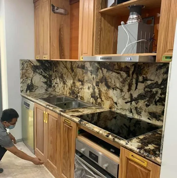 Phòng bếp sử dụng máy hút mùi