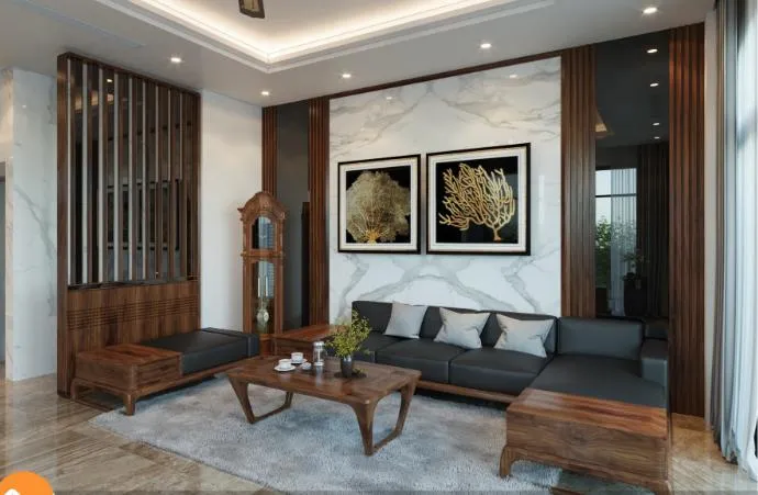 Mẫu phòng khách 30m2 đẹp