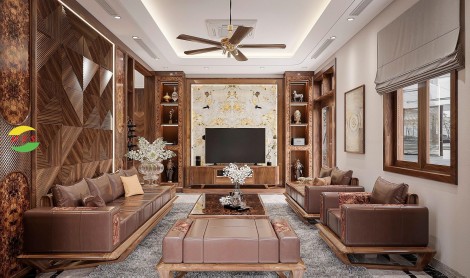 Tranh đá onyx xuyên sáng ốp vách tivi 