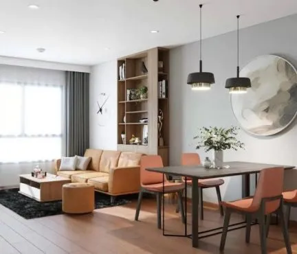 Thiết Kế Phòng Khách Liền Bếp 15m2: Tối Ưu Hóa Không Gian Nhỏ