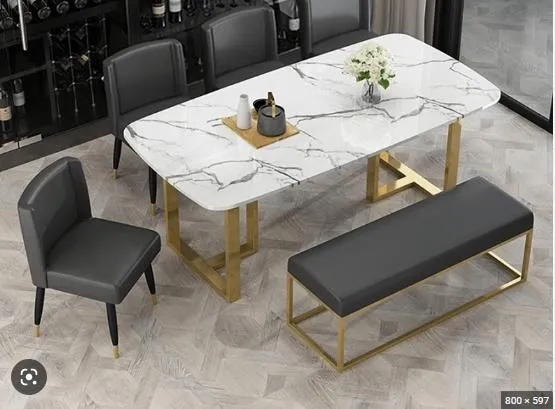 Tạo điểm nhấn cho phòng ăn với tranh đá tự nhiên Marble độc đáo