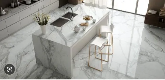 Tạo điểm nhấn cho phòng ăn với tranh đá tự nhiên Marble độc đáo
