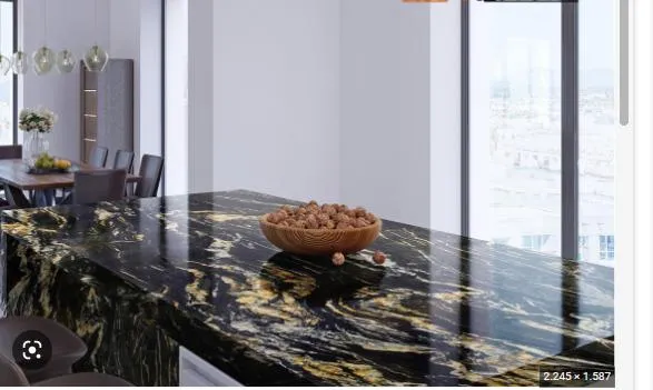Tạo điểm nhấn cho phòng ăn với tranh đá tự nhiên Marble độc đáo