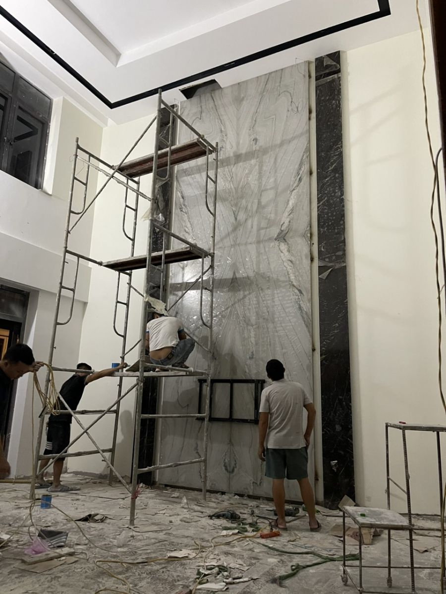 công trình thi công