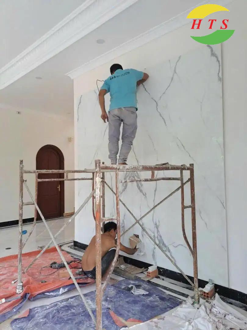 thi công lắp đặt tranh đá hưng thịnh stone