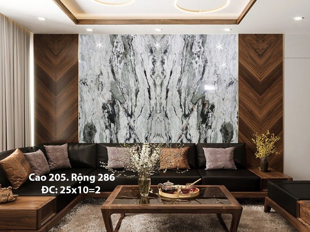 tranh đá màu đen