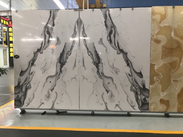 Tranh đá đối xứng marble