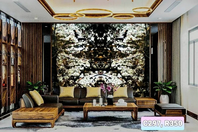 Tranh đá granite như bức tranh thiên nhiên