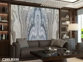 Tranh Đá Granite Màu Ghi Xám