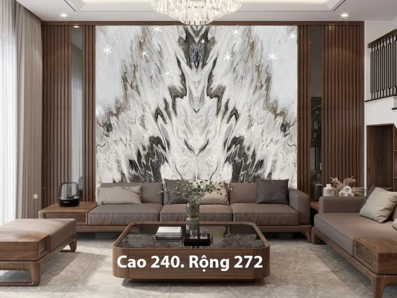 Tranh đá tự nhiên Marble: Nét tinh tế cho không gian sống