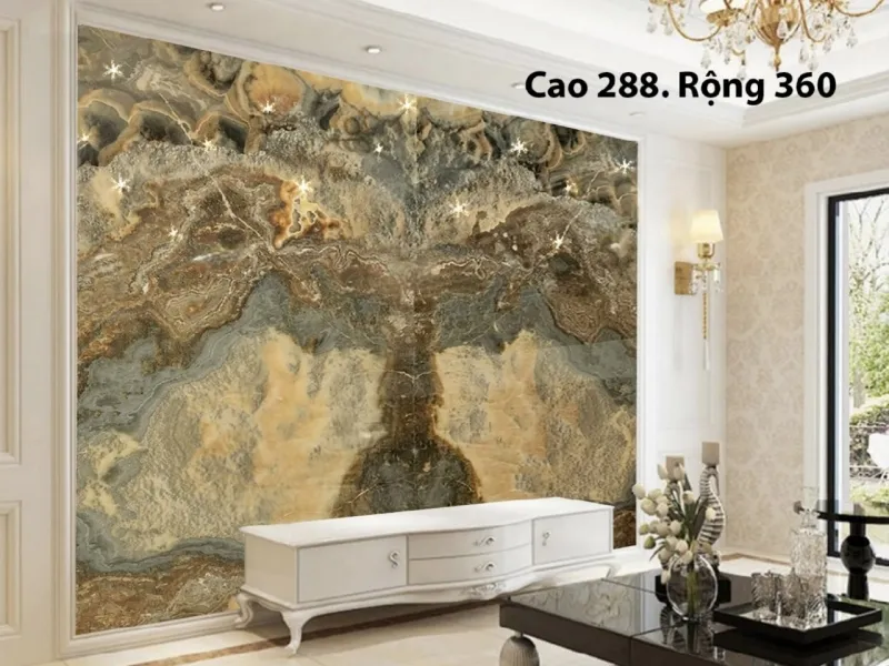 Đá onyx xuyên sáng mang lại màu sắc mới cho ngôi nhà