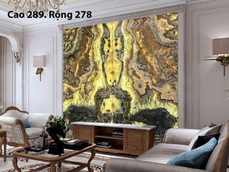 Tranh đá onyx xuyên sáng TDXS-HT02
