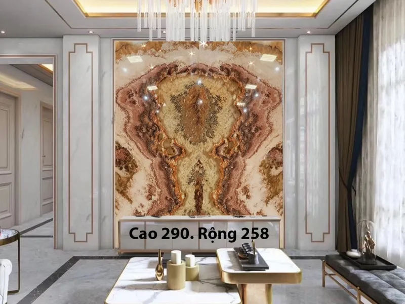 tranh đá bookmatch