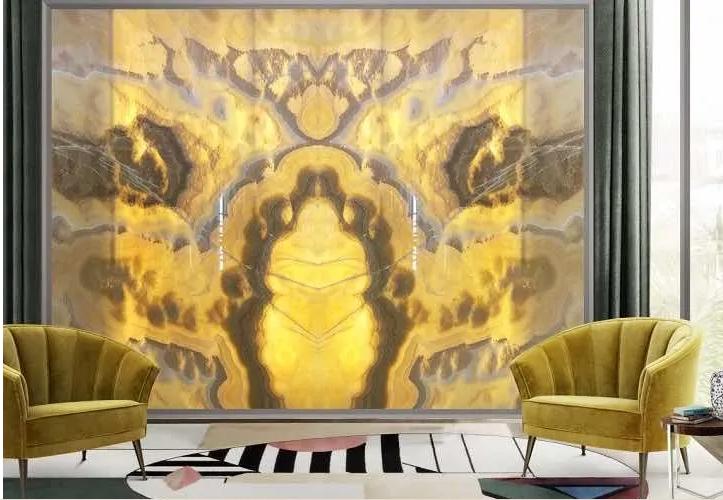 Sự Sang Trọng và Sự Độc Đáo của Tranh Đá Onyx Trong Thiết Kế Nội Thất