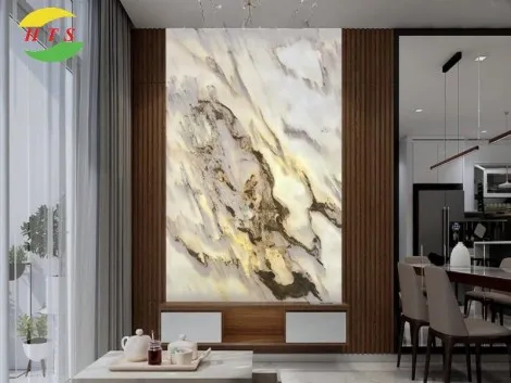 Nghệ Thuật Tranh Đá Sơn Thủy Xuyên Sáng: Tinh Hoa Địa Chất Trong Nội Thất Cao Cấp