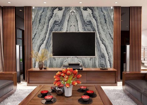 TOP 3 : Mẫu Đá Ốp Kệ Tivi - Đẳng Cấp Mọi Thời Đại