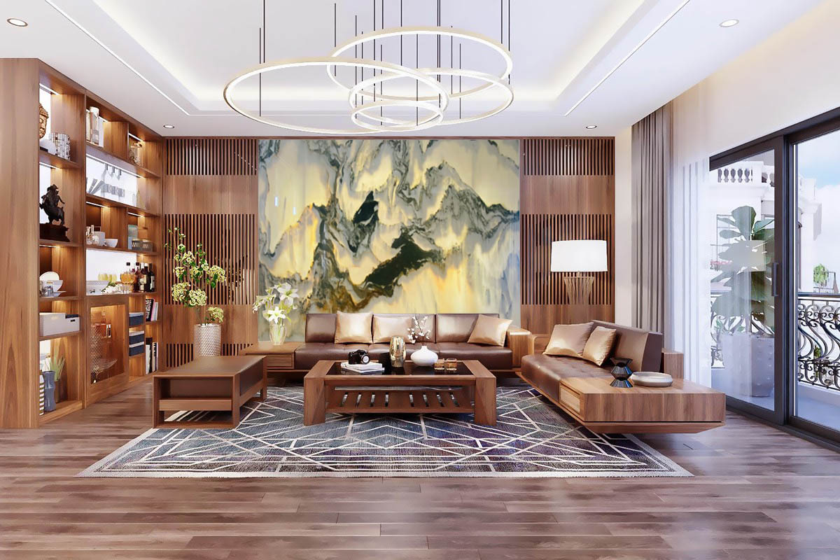 tranh đá sơn thủy