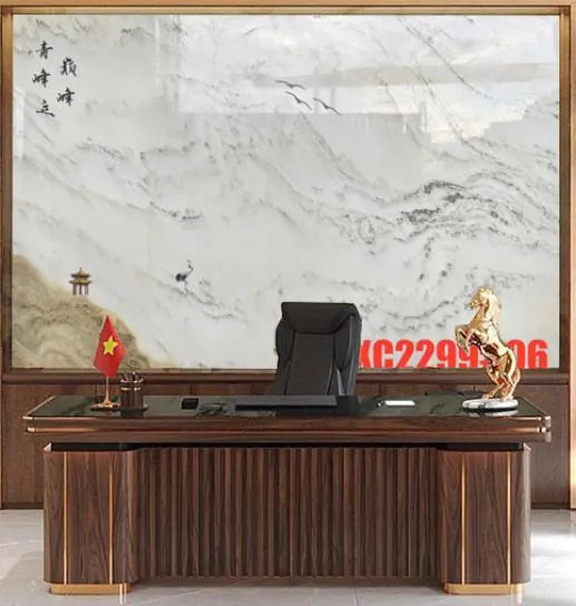 Tại sao nên chọn tranh đá sơn thủy tự nhiên trong phòng làm việc?