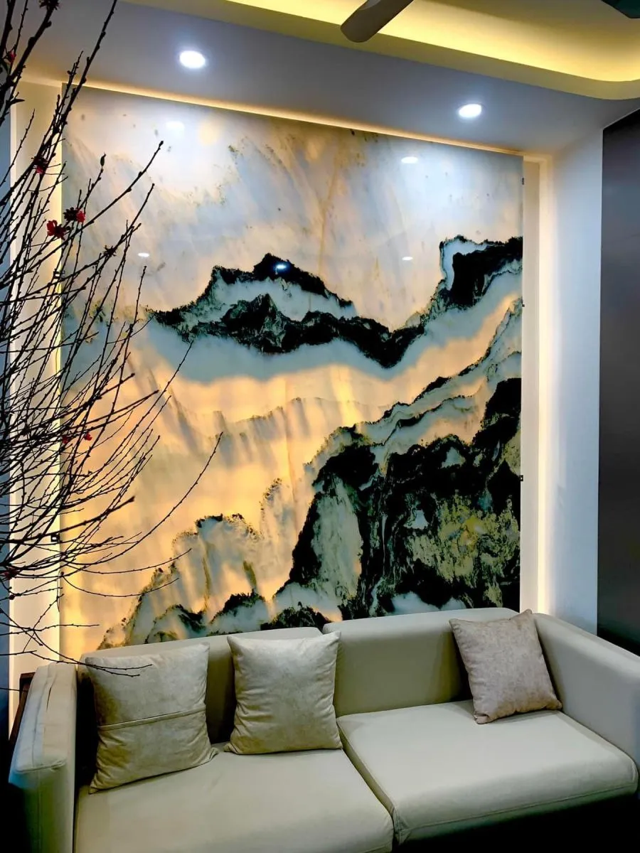 Tranh đá sơn thủy ốp tường