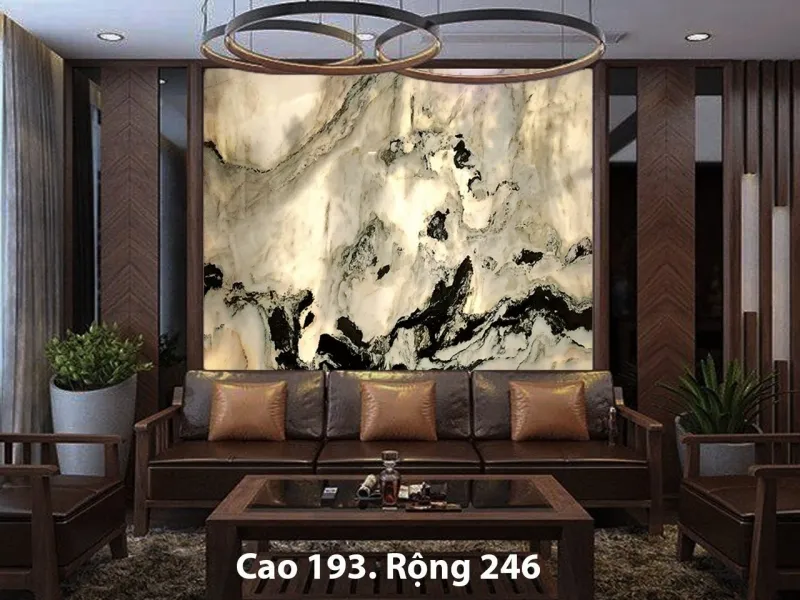 Tranh đá tự nhiên đơn tấm
