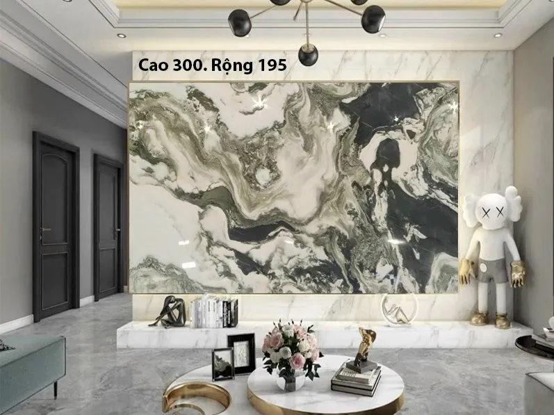 Tranh đá xuyên sáng: Mở ra cánh cửa sáng tạo cho không gian sống