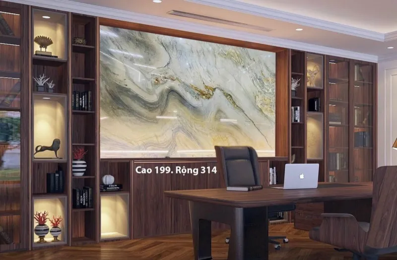 Tranh đá tự nhiên ốp tường