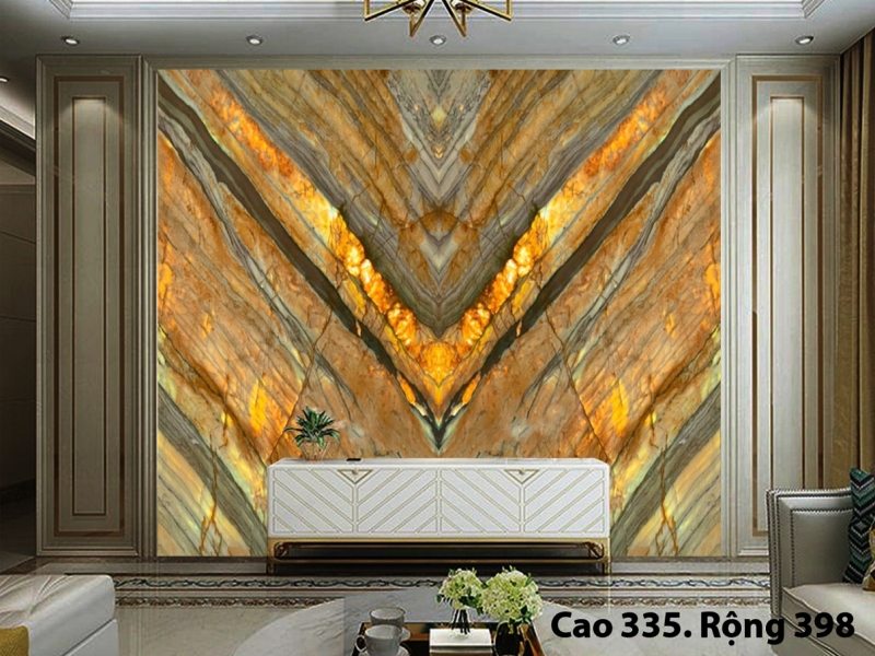 tranh đá thạch anh sáng xuyên sáng