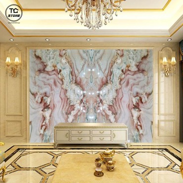 Tranh Đá Thạch Anh – Tuyệt Tác Phong Thủy “Hút Tài Kích Lộc” Cho Không Gian Đẳng Cấp