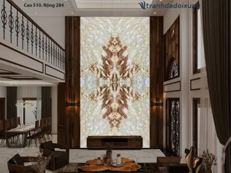 	Tranh Đá - Cách Hoàn Hảo Để Mở Rộng Phòng Khách Thông  Tầng