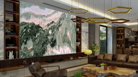 Tranh đá tự nhiên sơn thuỷ báo giá mới nhất