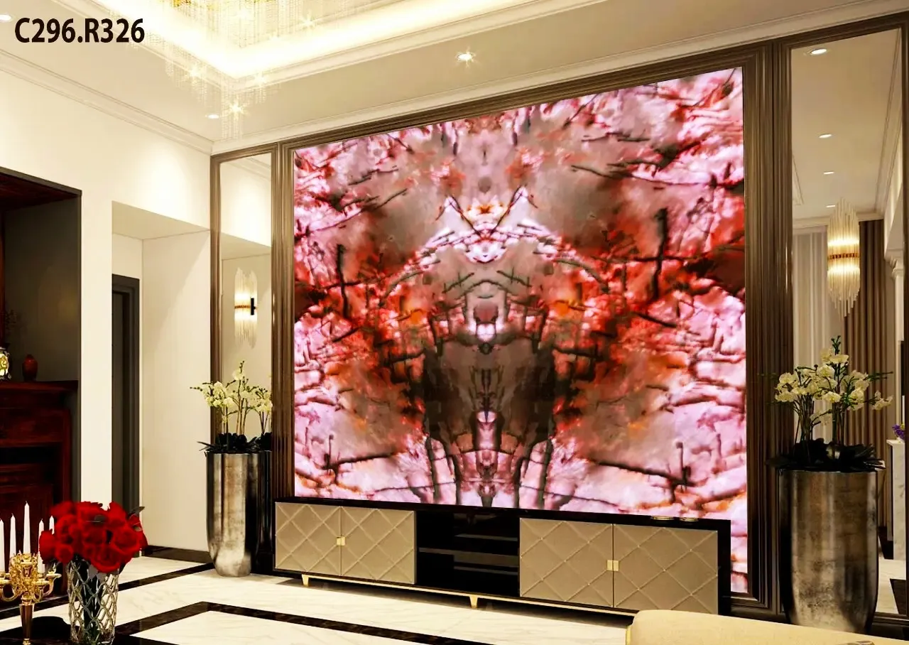 Tranh đá xuyên sáng tự nhiên