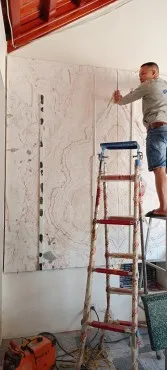 Lắp Đặt Tranh Đá Xuyên Sáng Tại Chùa Phúc Gia Ninh Bình