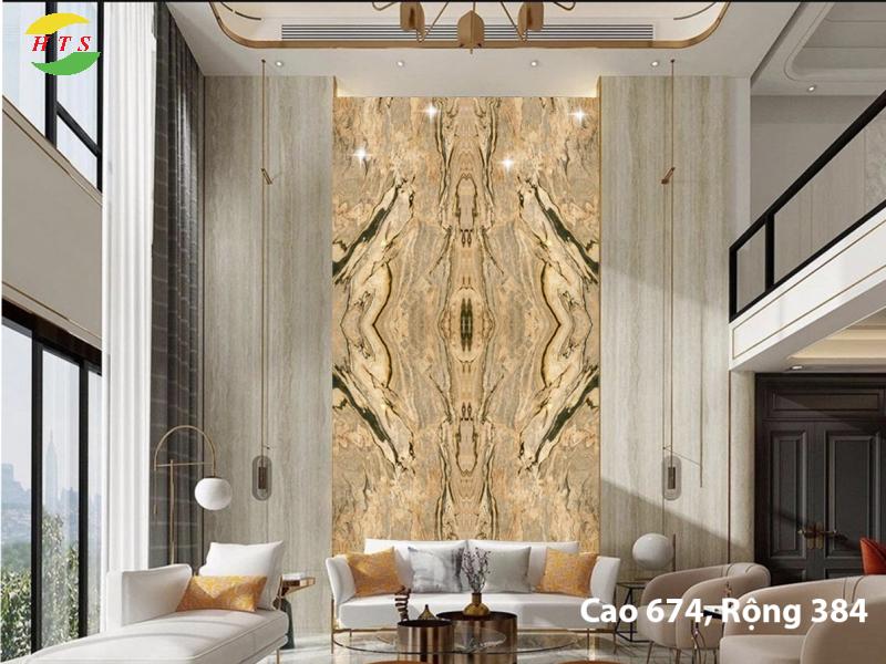 tranh đá ganite đối xứng thông tầng