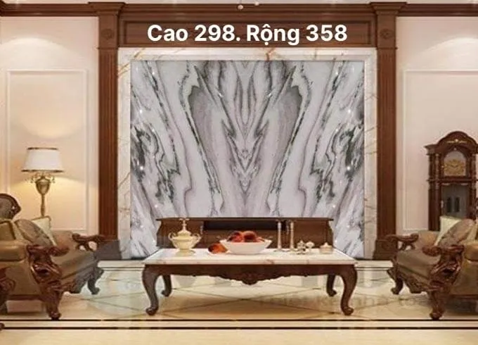 Tranh đá đối xứng Marble
