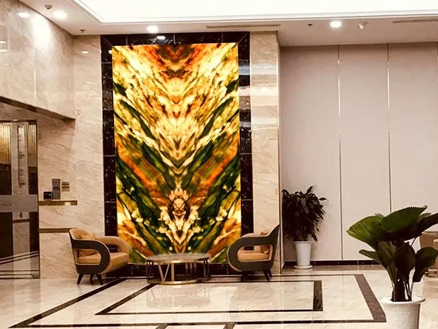 tranh đá đối xứng thạch anh