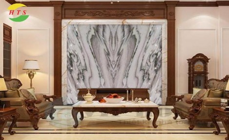 Tranh Đá Đối Xứng Bookmatch – Vẻ Đẹp Cân Bằng Từ Đá Tự Nhiên