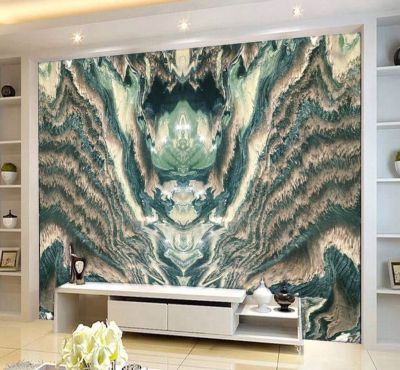 Tranh Đá Marble Làm Vách Ngăn Phòng Khách Phù Hợp Nhất