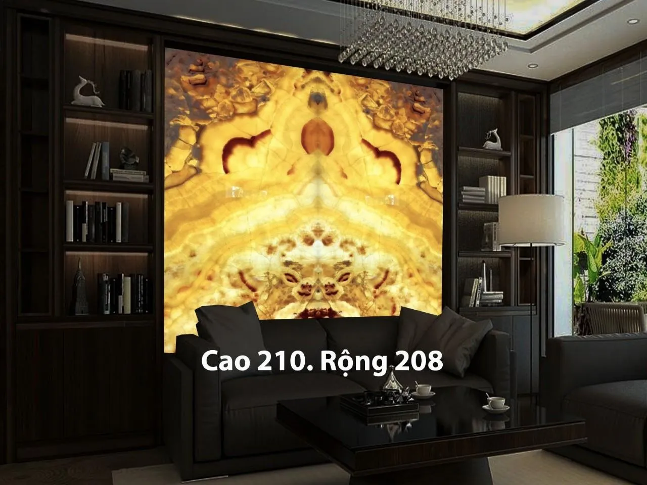 Tranh đá tự nhiên - Sức mạnh tự nhiên tạo nên giá trị bền vững cho công trình