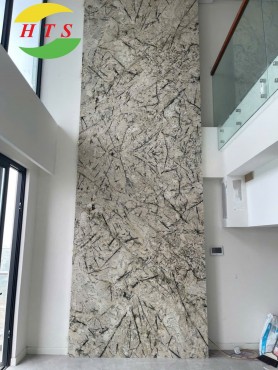 Tranh Đá Thạch Anh Xuyên Sáng Hoa Đào HTS 19