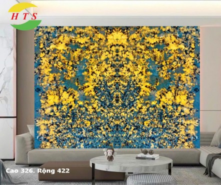 Tranh Đá Thạch Anh Xuyên Sáng  HTS 23