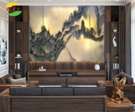 Tranh Đá Sơn Thuỷ Xuyên Sáng HTS-AP 320 