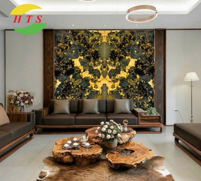 Tranh đá xuyên sáng đối xứng TDXS24