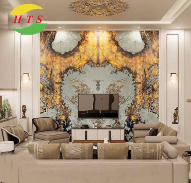 Tranh đá xuyên sáng Thạch Anh tự nhiên Màu TrắngTDXS07
