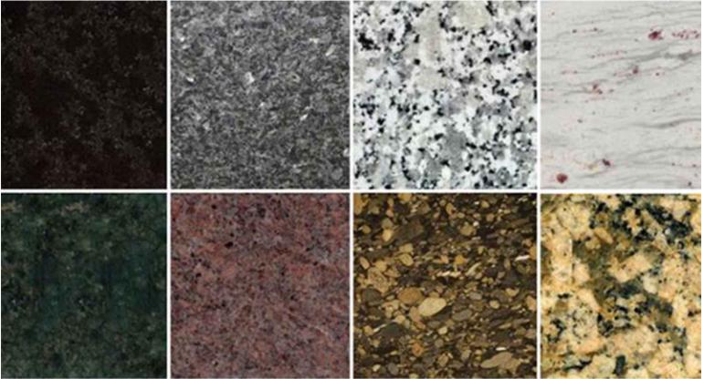 Đá Granite có nhiều màu sắc khác nhau