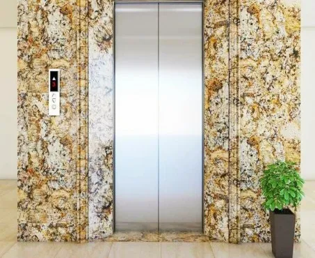 Đá Ốp Mặt Tiền Thang Máy Tăng Tính Thẩm Mỹ  Cho Công Trình
